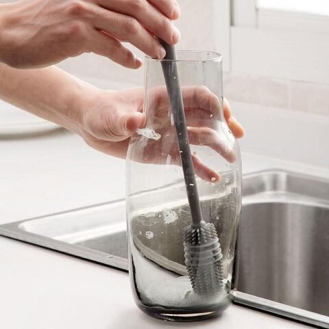 Bottle Cleaning Brush for Water Bottles, Jars and Baby Bottles