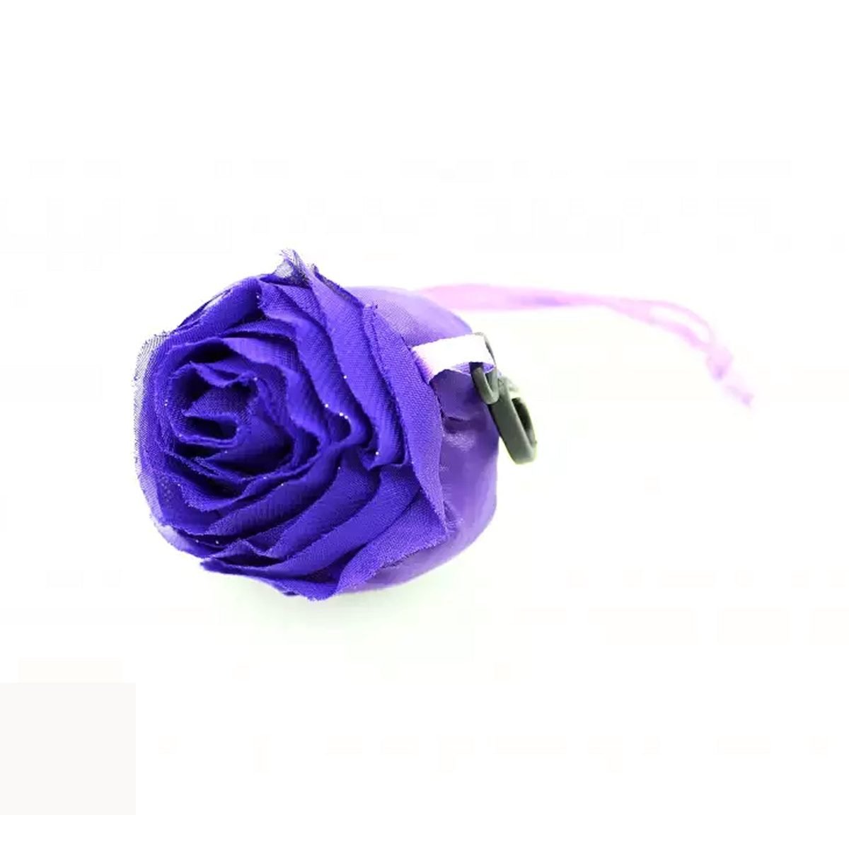 Foldable Shopping Bag, Reusable Polyester Tote, Rose Design, photo 4