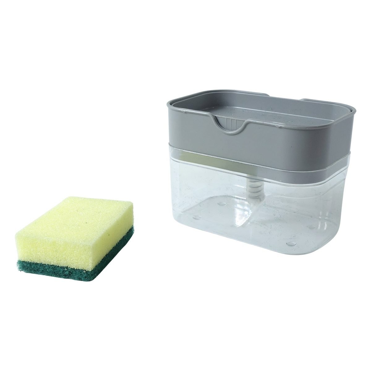 Kitchen Soap Dispenser with Sponge Holder, 13 oz Pump, photo 4