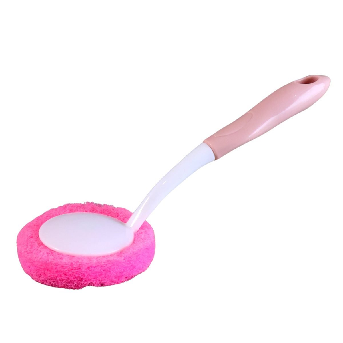 Long Handle Dish Scrubber Brush with Sponge Head, photo 4
