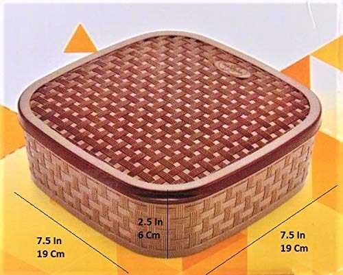 Plastic Masala Dabba with 7 Spice Containers for Kitchen, photo 5