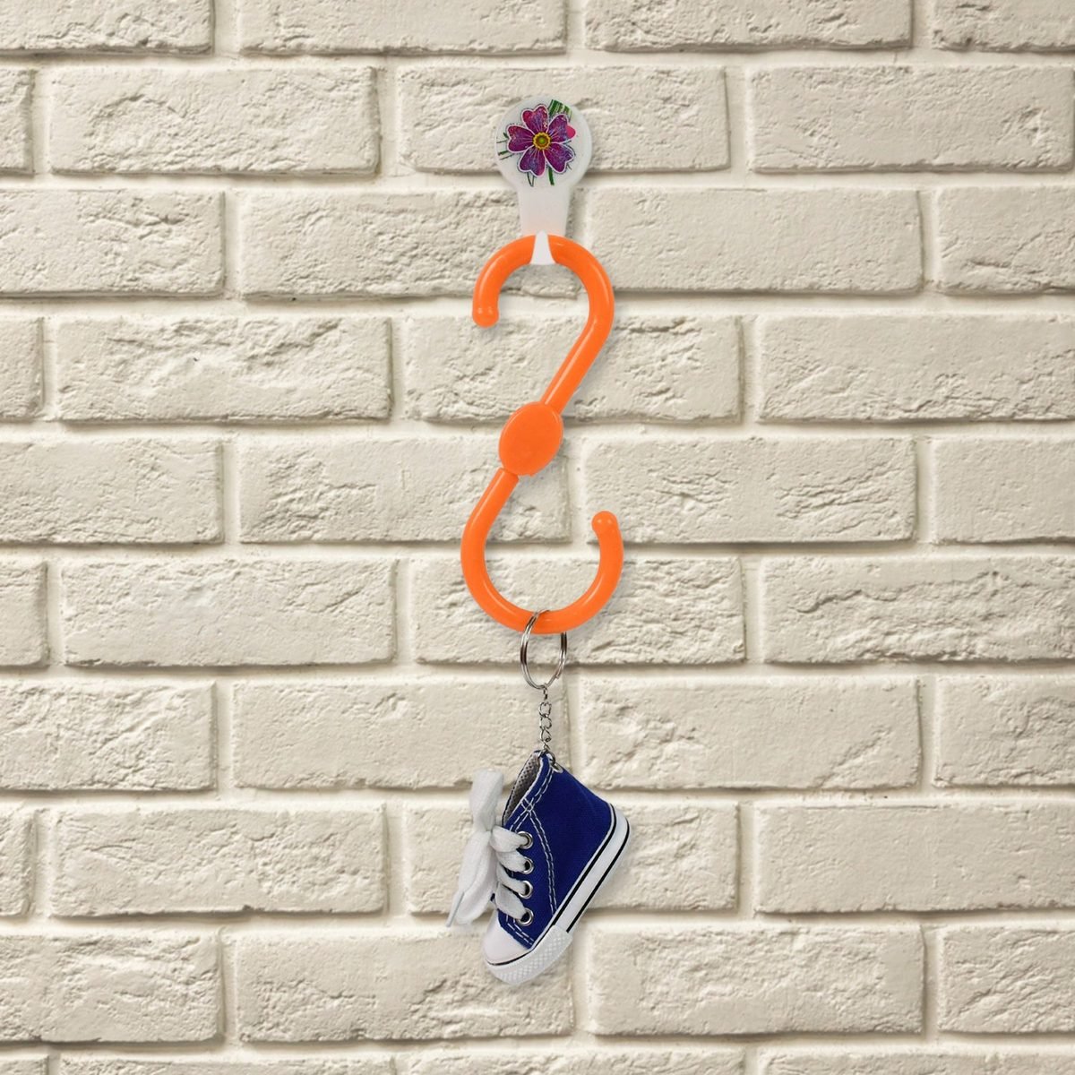 Plastic S Hooks Set of 3 for Hanging Clothes, Utensils and Bags, photo 2