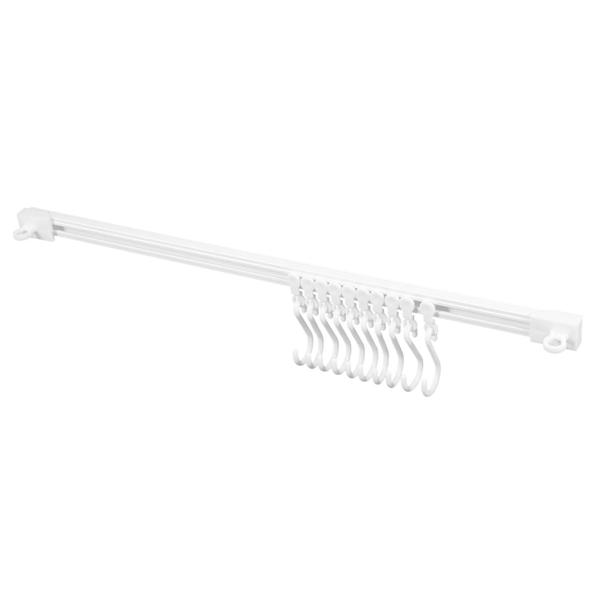 Self-Adhesive Kitchen Rail with 10 Sliding Hooks, photo 4