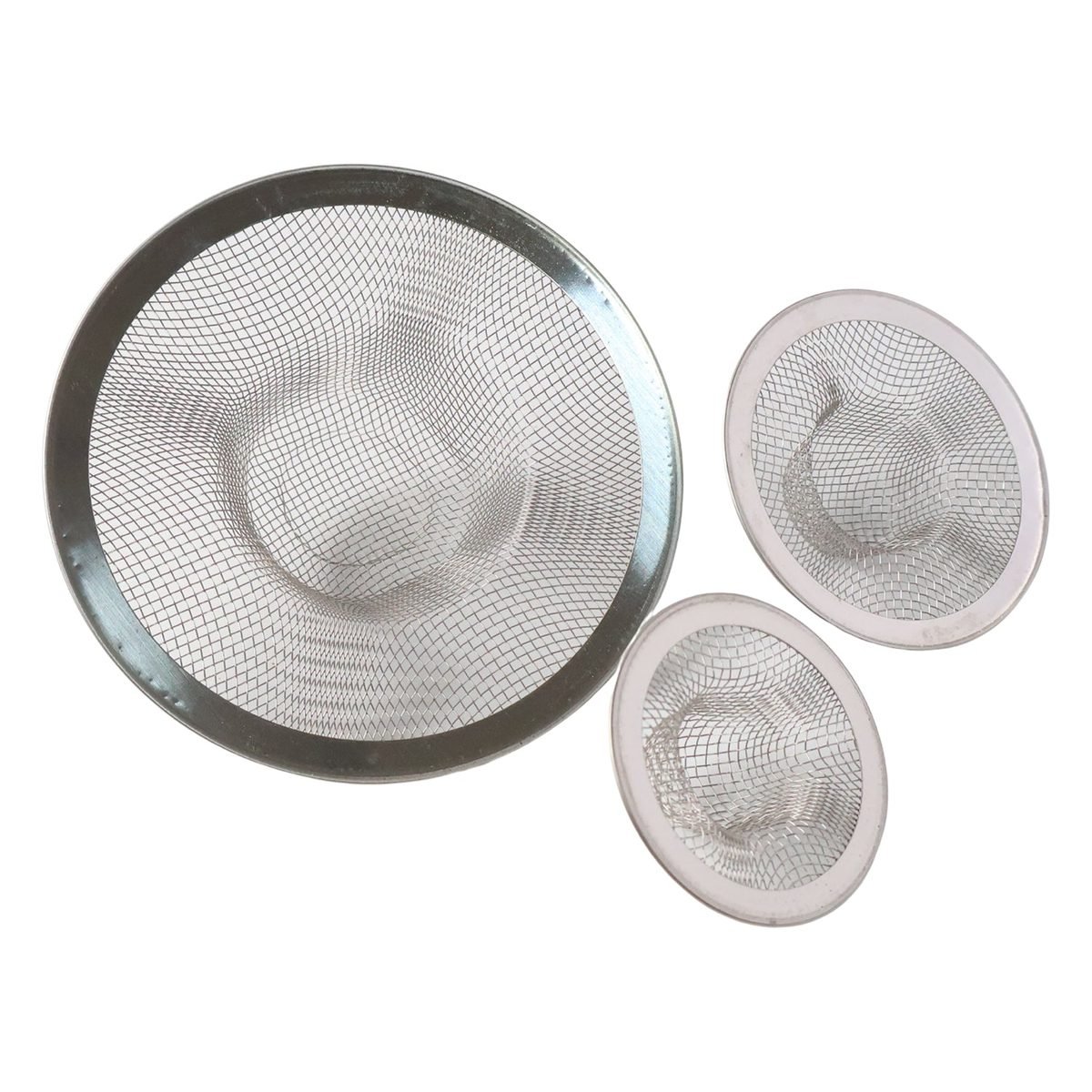 Stainless Steel Sink Strainer Jali for Kitchen Sink, Set of 3, photo 4