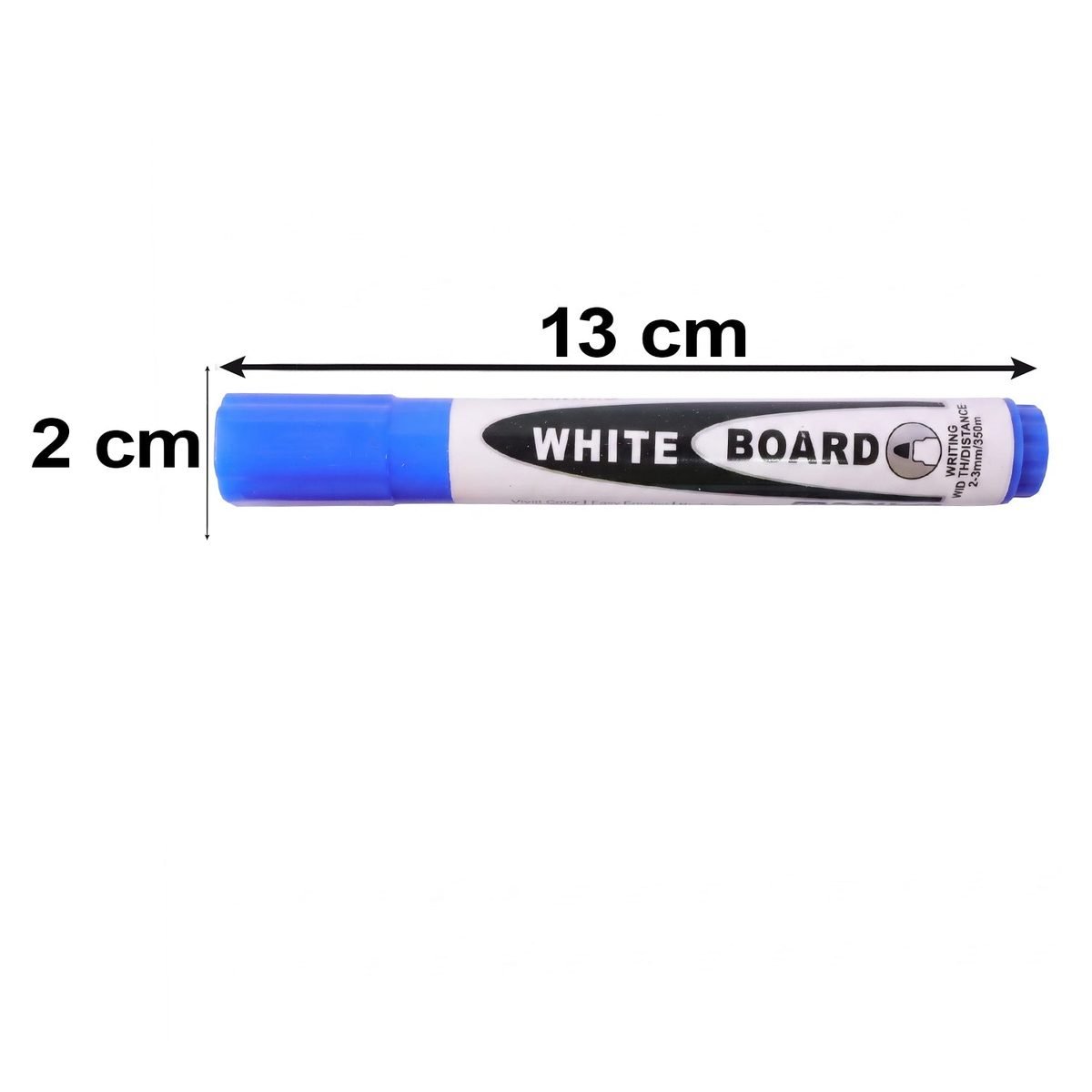Whiteboard Marker Pens Set of 3 in Assorted Colours, Dry Erase, photo 5